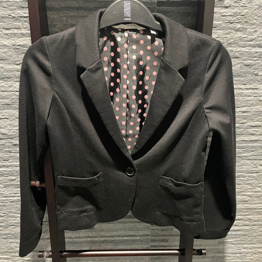H&M Girls Black Blazer Size 10-11